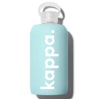 Kappa Kappa Gamma Glass Silicone Sleeve Water Bottle