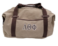 Lambda Theta Phi Cotton Canvas Duffel