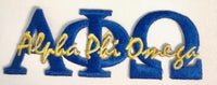 Alpha Phi Omega Signature Patch