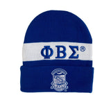 Phi Beta Sigma 2 Sided Embroidered Knit Beanie