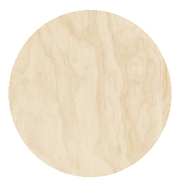 Simple Geometric Wood Shape