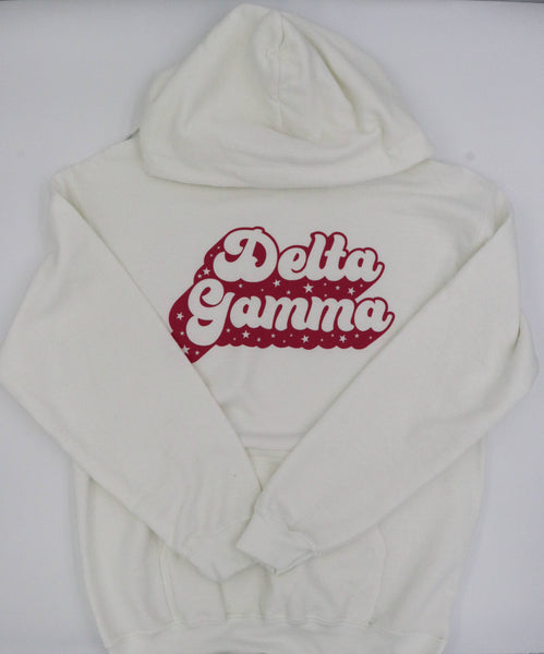 Delta Gamma Retro Hoodie - Discontinued