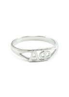 Alpha Phi Sterling Silver Ring