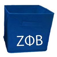 Zeta Phi Beta non-woven storage basket