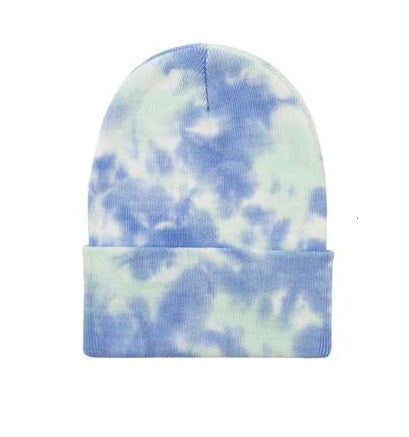 Alpha Phi Tie-Dyed Knit Beanie