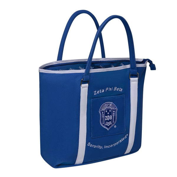 Zeta Phi Beta Canvas Tote