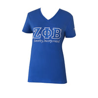 Zeta Phi Beta Luxury Cotton Tee