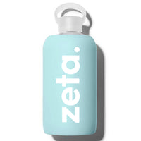 Zeta Tau Alpha Glass Silicone Sleeve Water Bottle